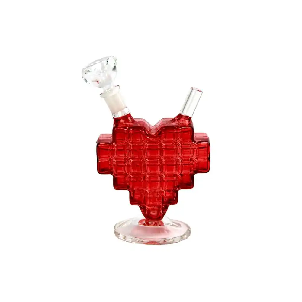 Бонг Pixel Heart Bubbler