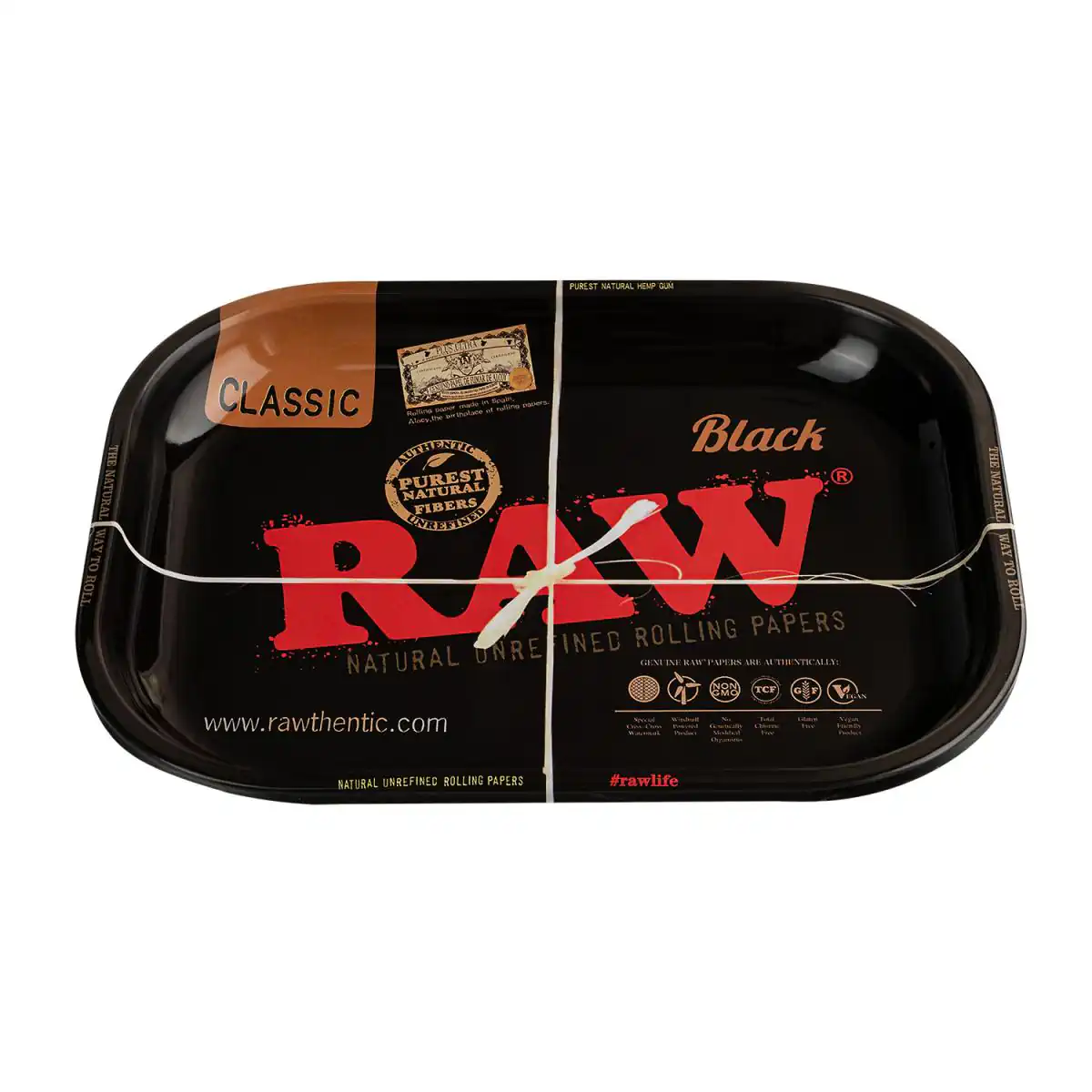 Поднос RAW Black Rolling Tray