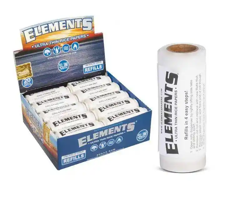  Elements Rolls 1 1/4 Slim Refills