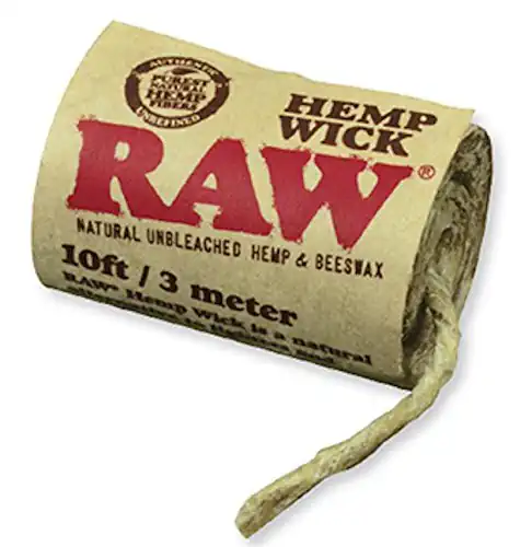Фитиль Raw hemp wick Roll 10ft /3m