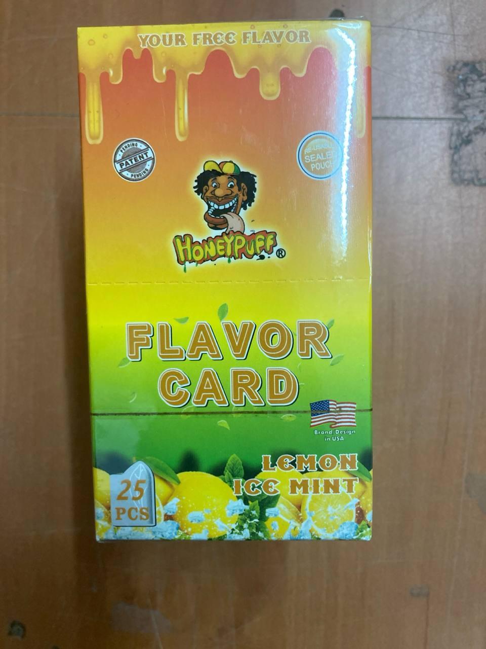 Honey Puff Lemon Ice Mint Card