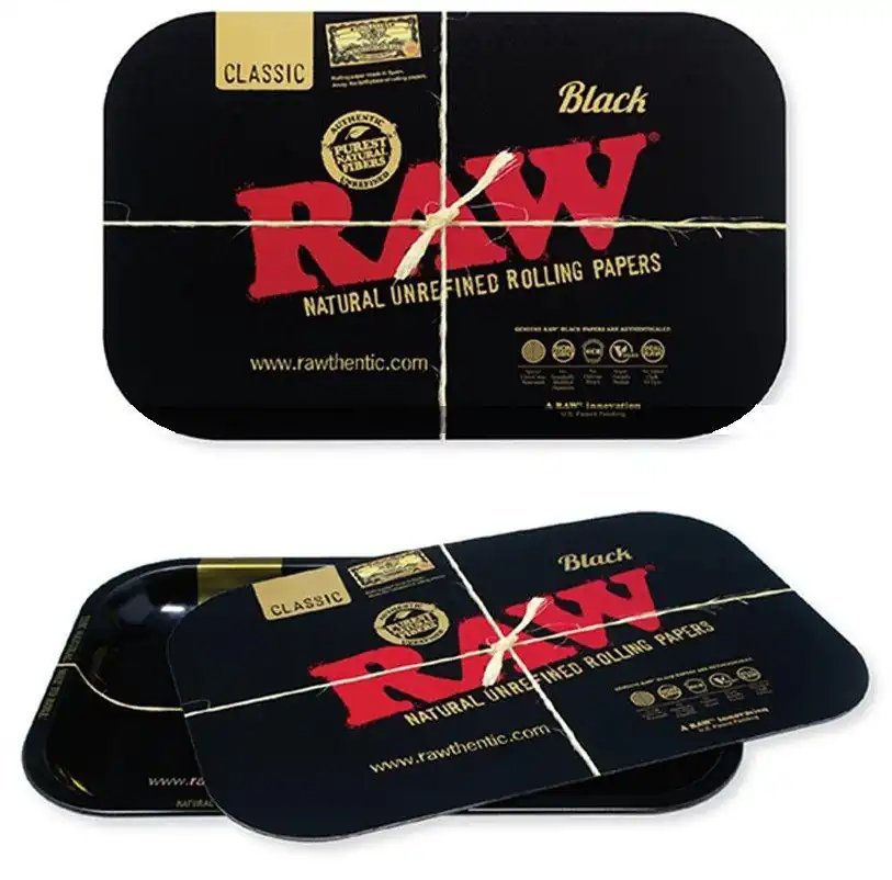 Крышка для подноса Raw Black Magnetic Rolling Tray Cover Small
