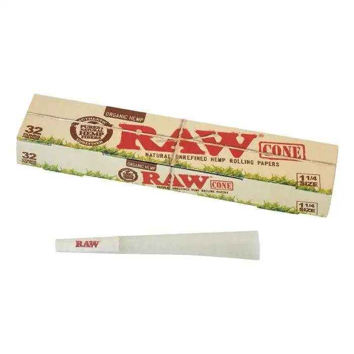 Конусы RAW Organic Pre-Rolled Cone 1 1/4 (32шт)