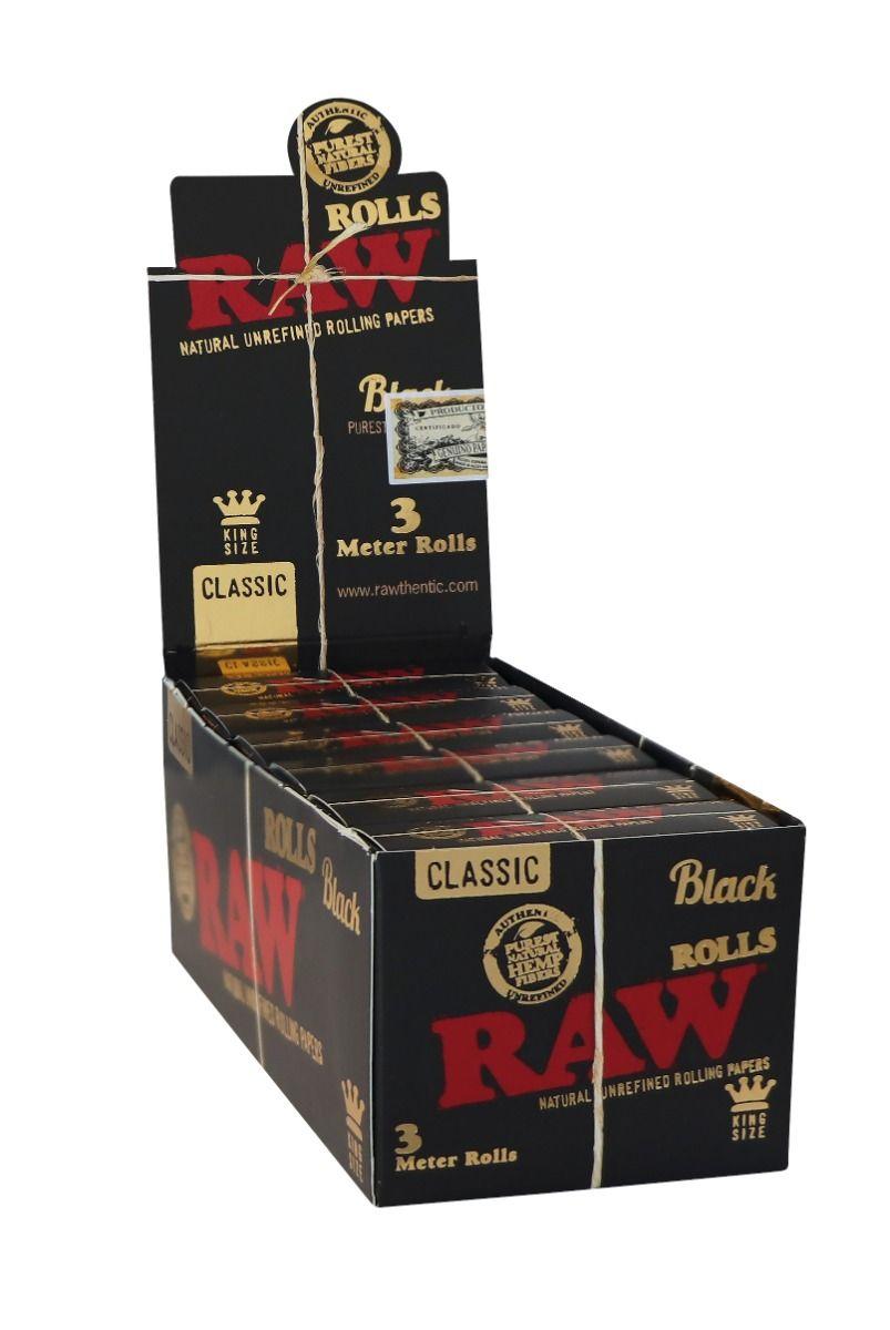 Рулон RAW Black Classic Rolls King Size 3m