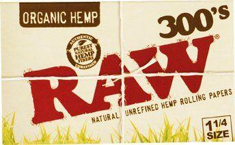 Бумажки RAW Organic 300 1 1/4