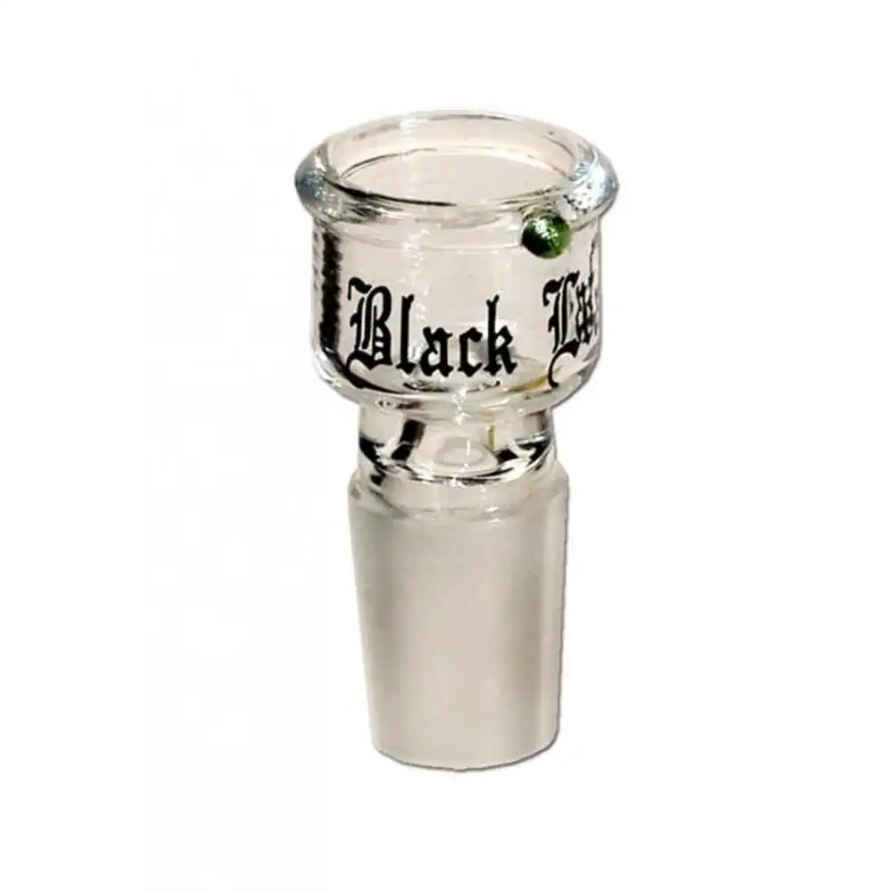 Колпак 18,8 мм Black Leaf Glass Bowl Cylinder