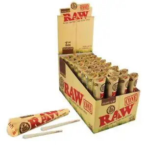 Конусы RAW Organic Hemp CONE 1&amp;1/4 (6шт)