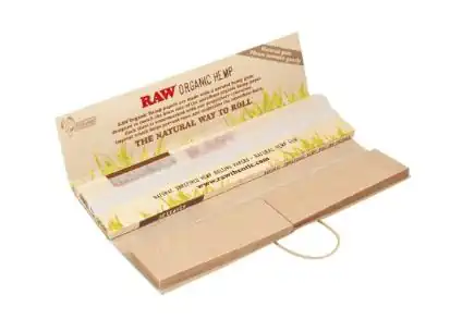 Бумажки RAW Organic Connoisseur K.S. Slim + Tips 32 листа