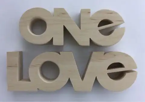 Надпись One Love